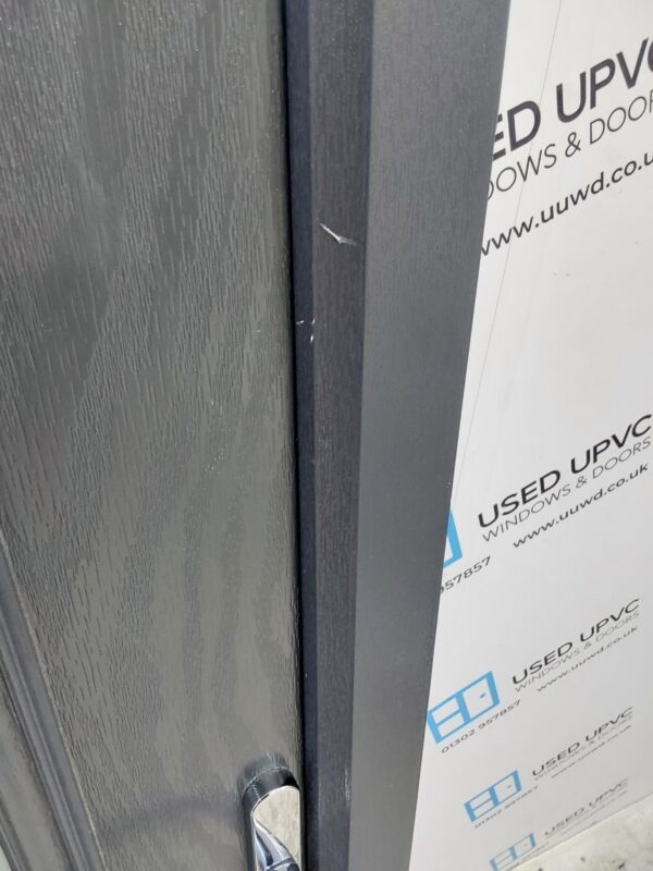 Used Anthracite Grey Composite Front Door 960mm x 2065mm 0551 - Image 7