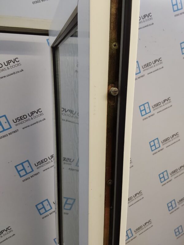 Used White Upvc Back Door 845mm x 2035mm 0579 - Image 4