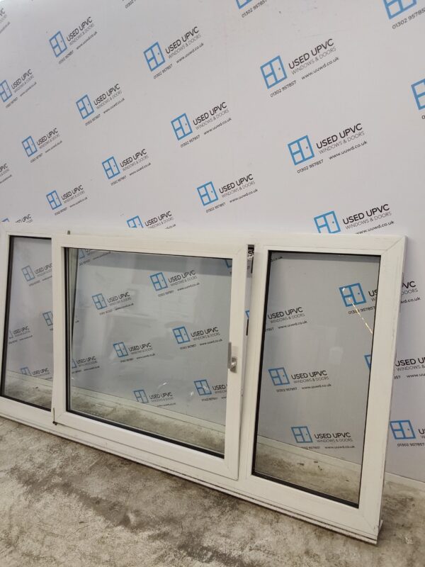 Used White Upvc Tilt And Turn Window 2390mm x 1220mm LW0017 - Image 4