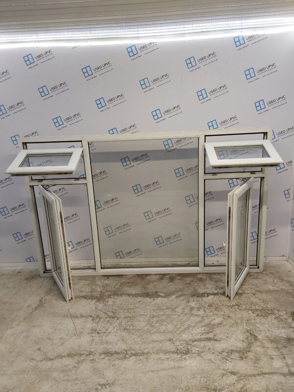 Used White Upvc Window 2385mm x 1500mm LW0026 - Image 3