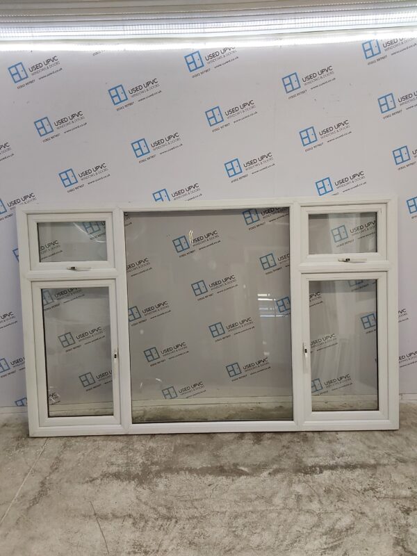 Used White Upvc Window 2385mm x 1500mm LW0026 - Image 2