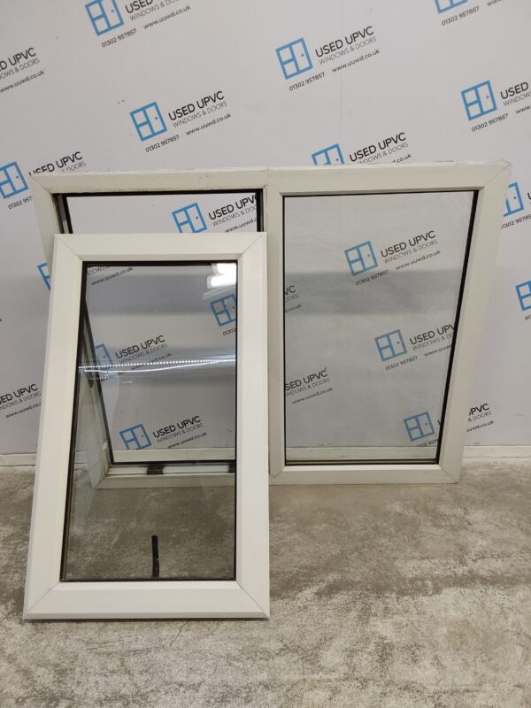 Used White Upvc Window 1240mm x 1035mm C5012 - Image 3