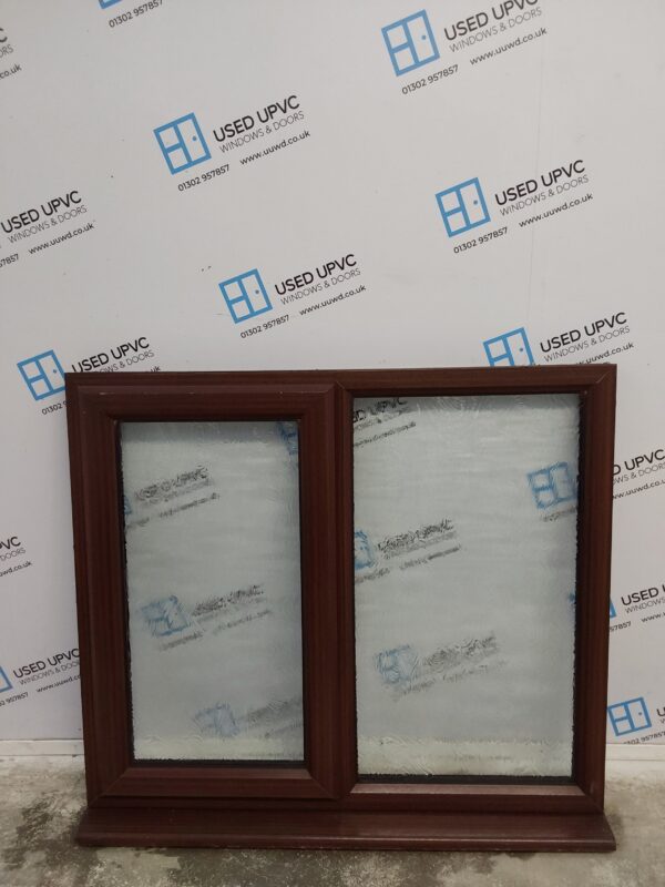 Used Woodgrain Upvc Window 1185mm x 1040mm C5019