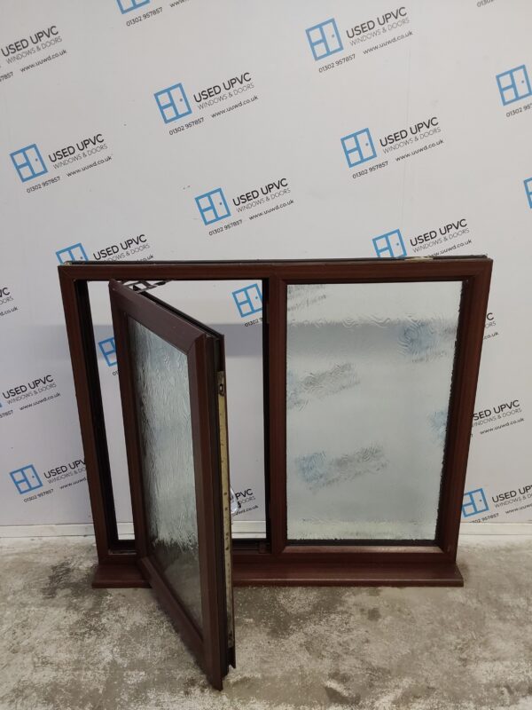 Used Woodgrain Upvc Window 1185mm x 1040mm C5019 - Image 3