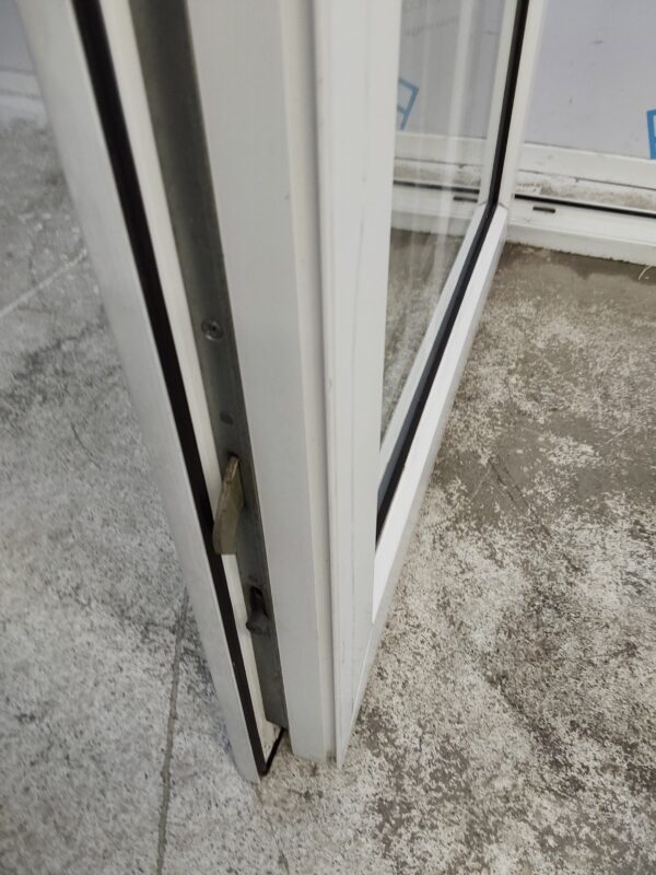 Used White Upvc Full Glass Back Door 890mm x 2055mm 0092 - Image 6