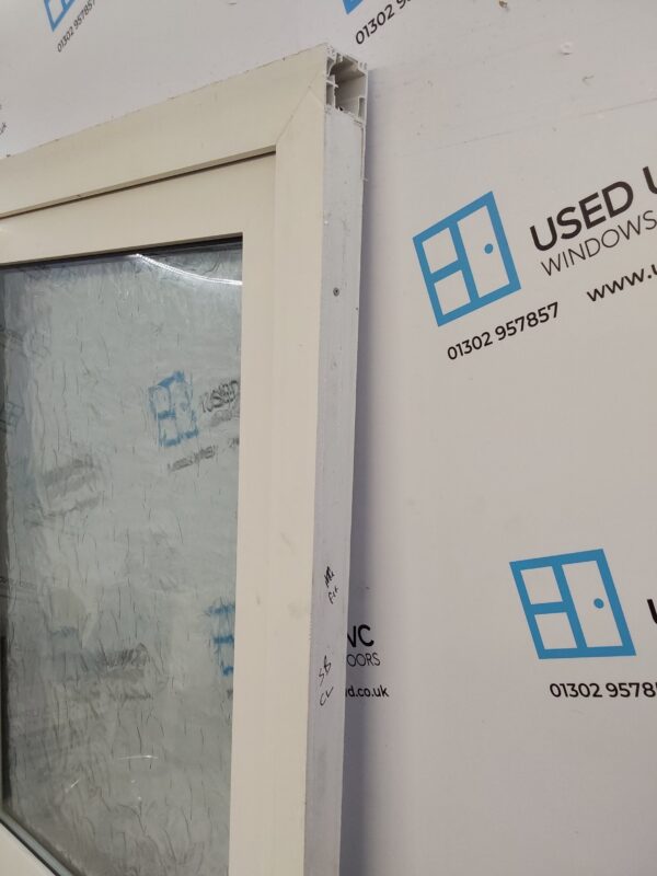 Used White Upvc Back Door 925mm x 2040mm 0058 - Image 5