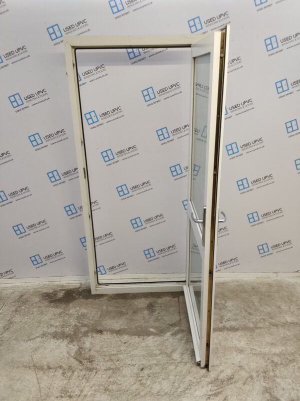 Used White Upvc Back Door 925mm x 2040mm 0058 - Image 3