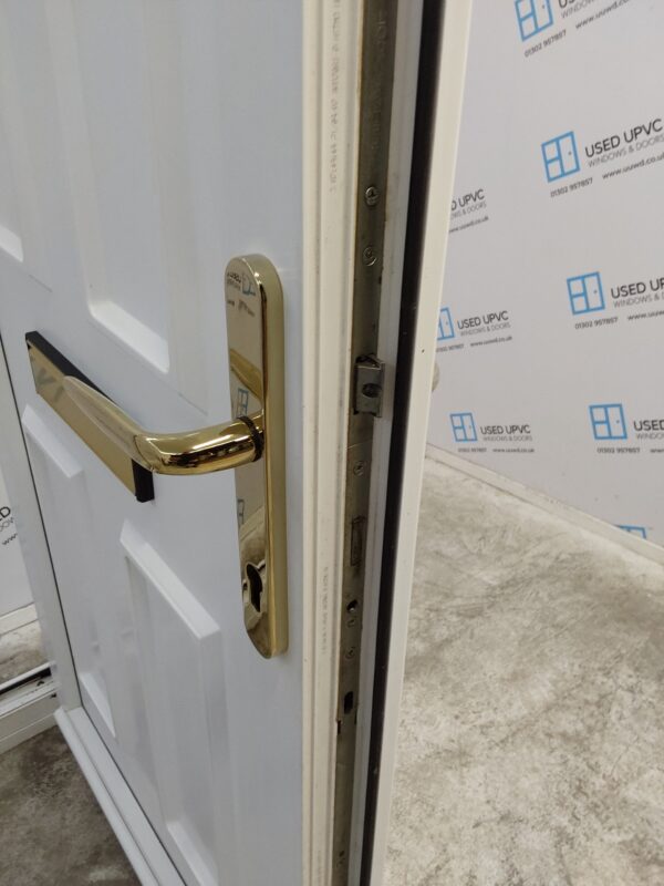 Used White Upvc Front Door 900mm x 2120mm 0024 - Image 5