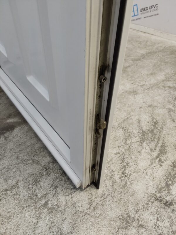 Used White Upvc Front Door 900mm x 2120mm 0024 - Image 6