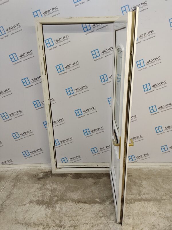 Used White Upvc Front Door 920mm x 2050mm 0097 - Image 3