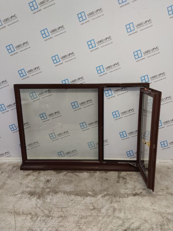 Used Woodgrain Upvc Window 1750mm x 1190mm LW0008 - Image 3
