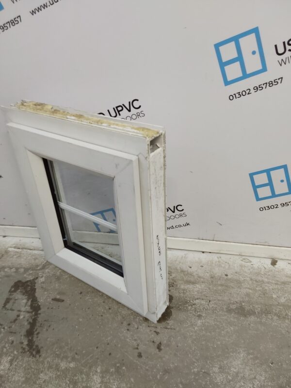 Used White Upvc Window 495mm x 415mm W0204 - Image 4