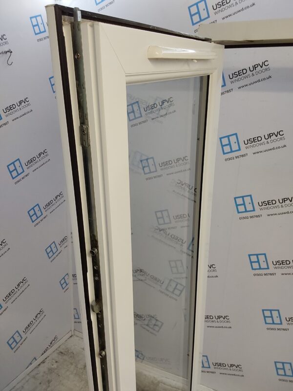 Used White Upvc French Doors 1570mm x 2100mm EA31 - Image 5