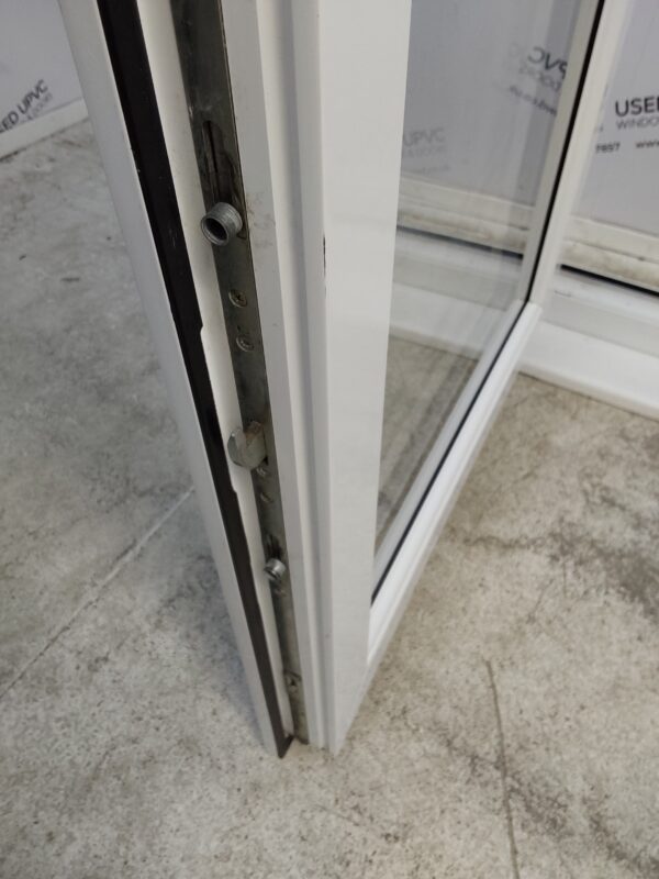 Used White Upvc French Doors 1570mm x 2100mm EA31 - Image 7