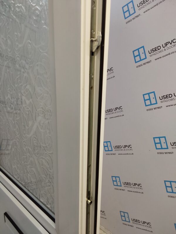Used White Upvc Front Stable Door And Side Panel 1220mm x 2155mm DS031 - Image 6