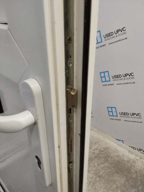 Used White Upvc Front Stable Door And Side Panel 1220mm x 2155mm DS031 - Image 7