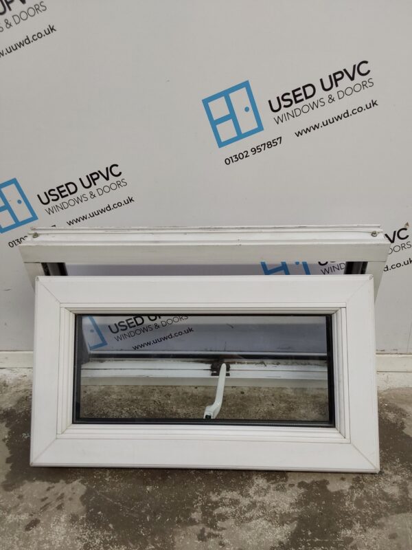 Used White Upvc Window 645mm x 385mm W0254 - Image 3