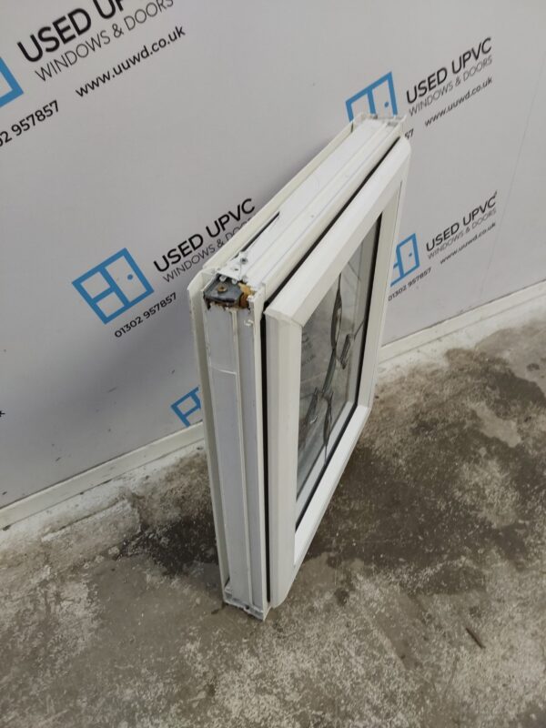 Used White Upvc Window 605mm x 510mm W0259 - Image 4