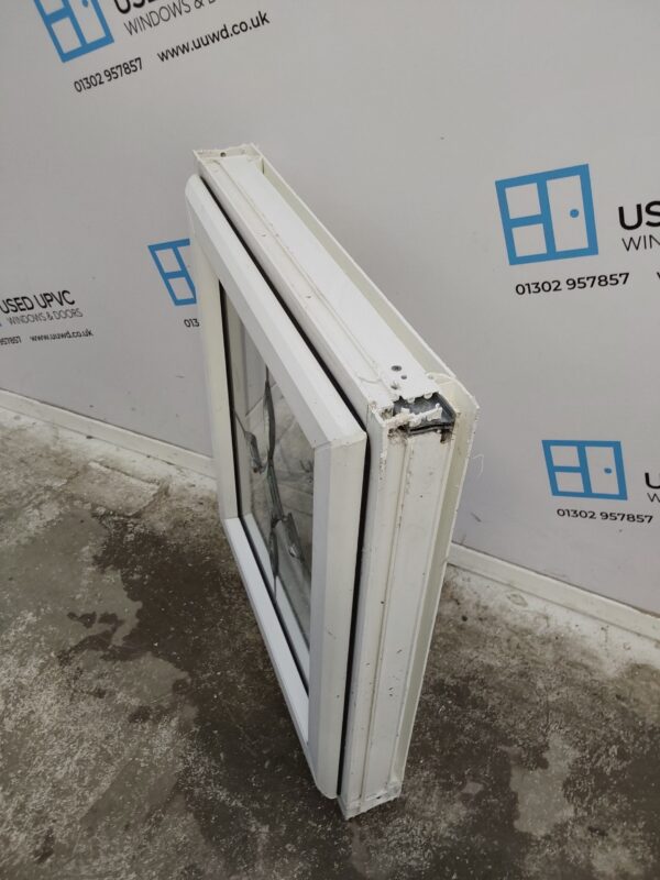 Used White Upvc Window 600mm x 515mm W0260 - Image 4