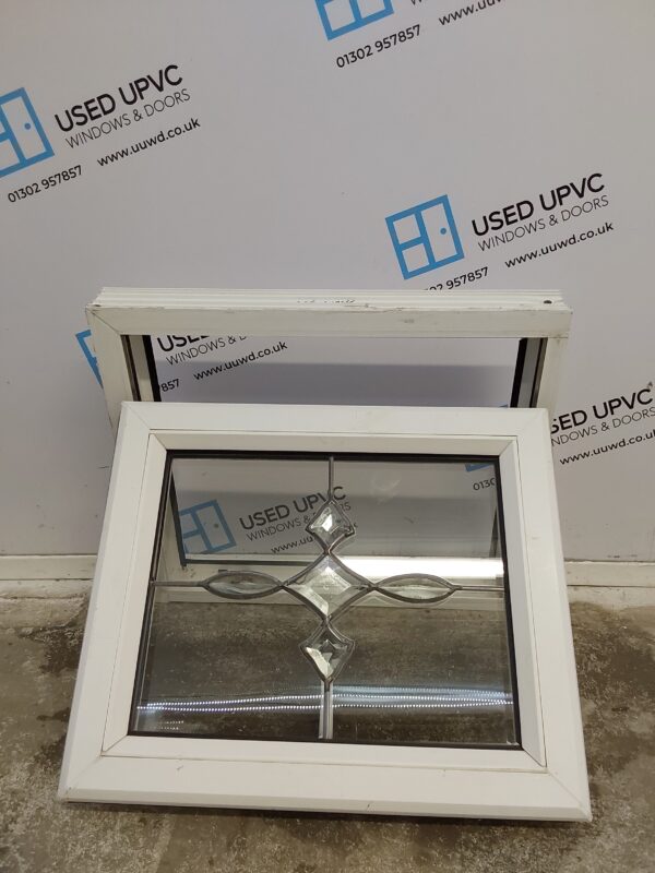 Used White Upvc Window 600mm x 515mm W0260 - Image 3
