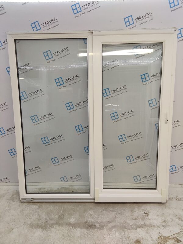 Used White Upvc Tilt And Turn Sliding Patio Doors 1880mm x 2070mm EA5 - Image 2