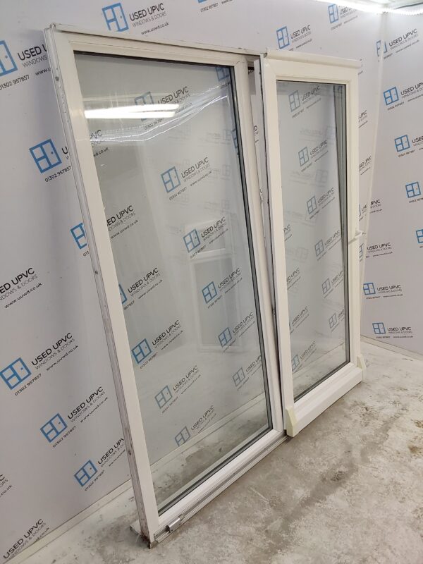 Used White Upvc Tilt And Turn Sliding Patio Doors 1880mm x 2070mm EA5 - Image 3