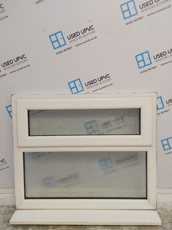 Used White Upvc Window 1000mm x 845mm C5044