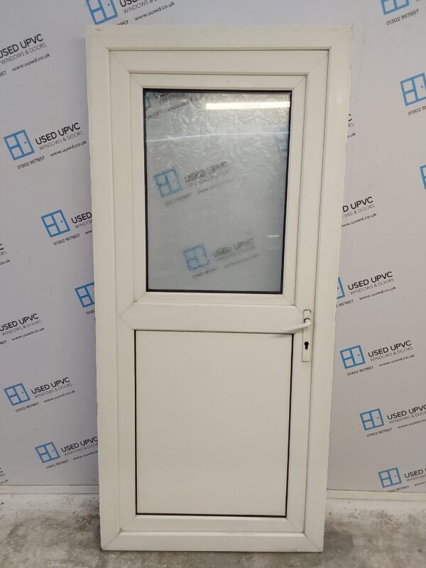 Used White Upvc Back Stable Door 930mm x 2045mm 0268