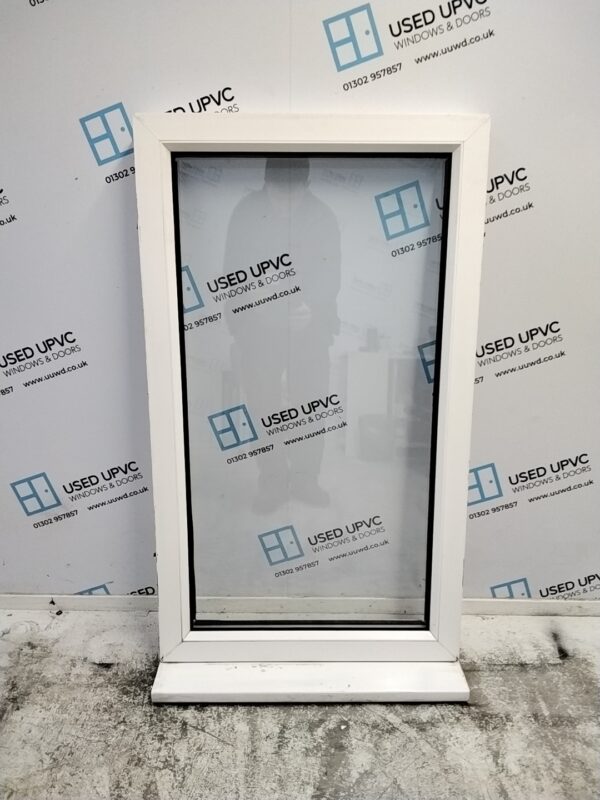 Used White Upvc window 660mm x 1155mm W0483