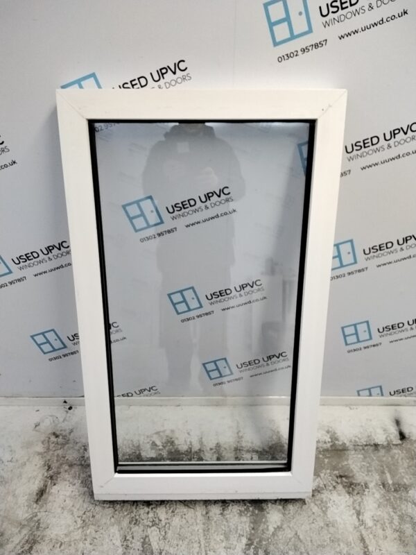 Used White Upvc window 660mm x 1155mm W0483 - Image 2