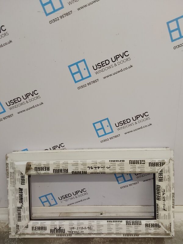 Brand New White Upvc Window Frame Unglazed 895mm x 465mm USW117