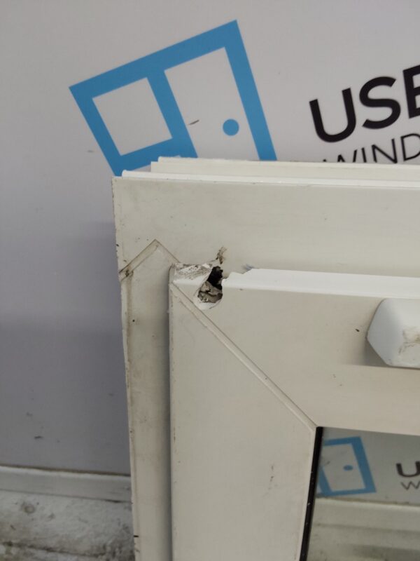 Used White Upvc Window 630mm x 415mm W0359 - Image 4