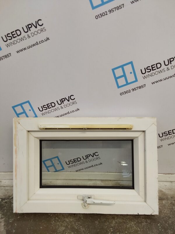 Used White Upvc Window 630mm x 415mm W0359 - Image 2