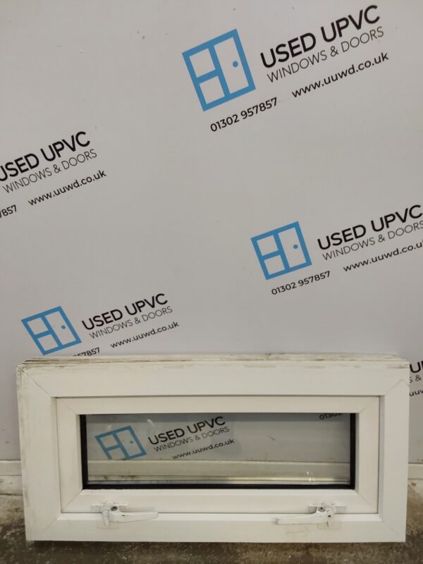 Used White Upvc Window 765mm x 370mm W0362 - Image 2