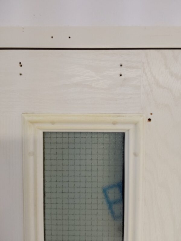 Used White Composite Front Door 905mm x 2075mm 0826 - Image 4