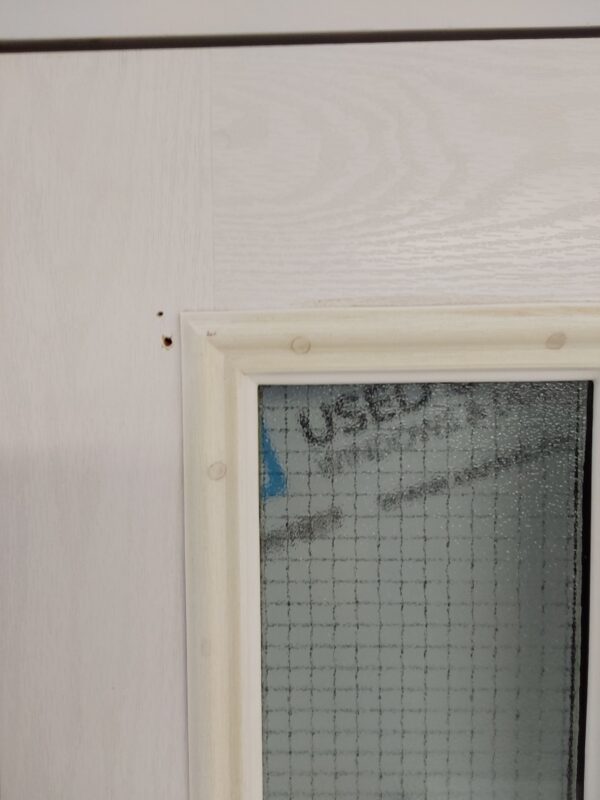 Used White Composite Front Door 905mm x 2075mm 0826 - Image 7