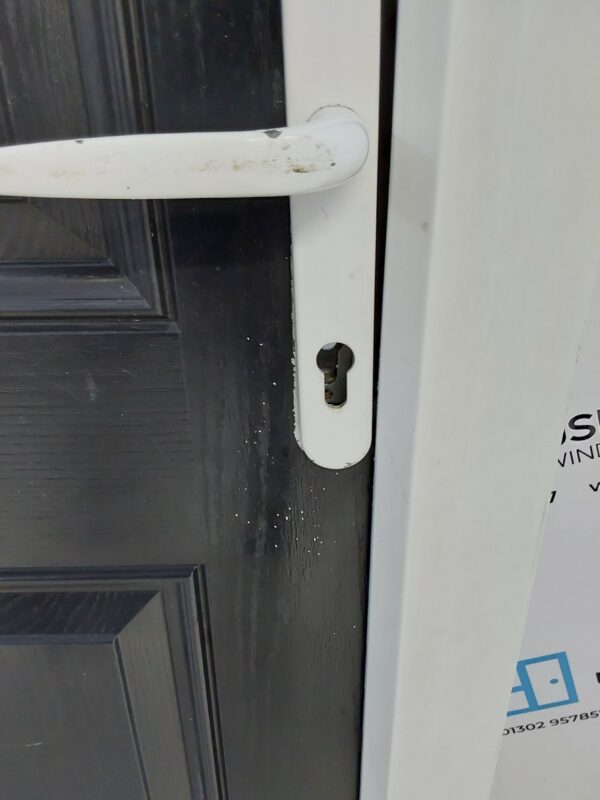 Used Black Composite Front Door 920mm x 2050mm 0216 - Image 6