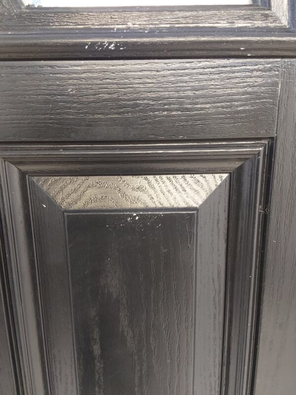 Used Black Composite Front Door 920mm x 2050mm 0216 - Image 7