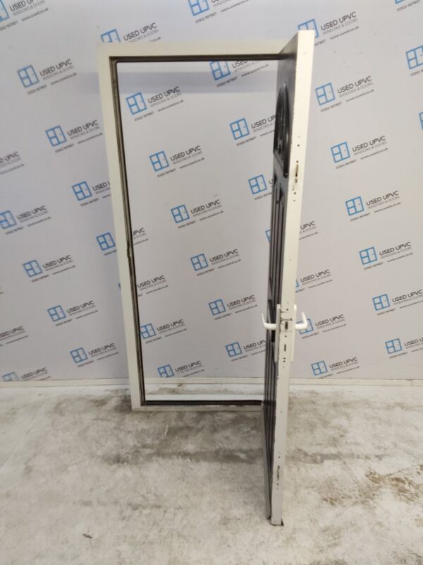 Used Black Composite Front Door 920mm x 2050mm 0216 - Image 3