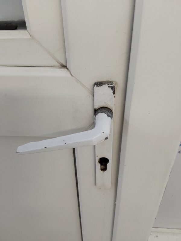 Used White Upvc Back Stable Door 930mm x 2045mm 0268 - Image 6