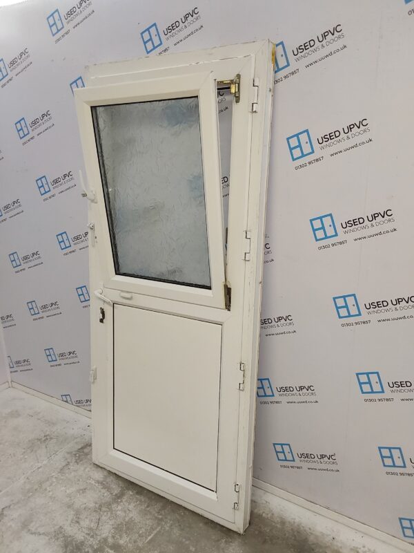 Used White Upvc Back Stable Door 930mm x 2045mm 0268 - Image 4
