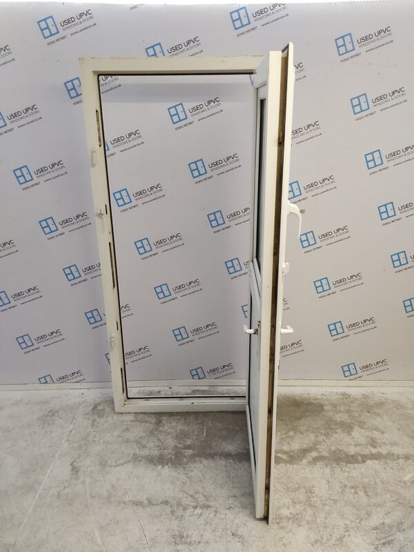 Used White Upvc Back Stable Door 930mm x 2045mm 0268 - Image 3