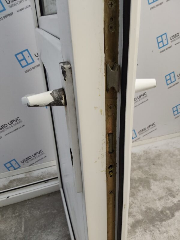 Used White Upvc Back Stable Door 930mm x 2045mm 0268 - Image 9