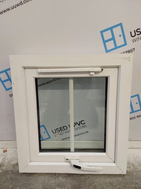 Used White Upvc Window 480mm x 520mm W0361 - Image 2