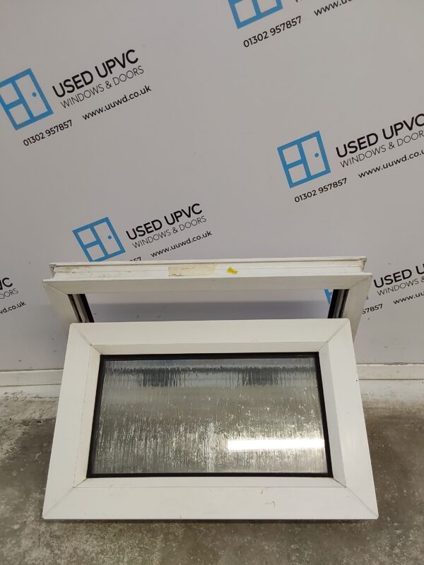Used White Upvc Window 640mm x 415mm W0192 - Image 3