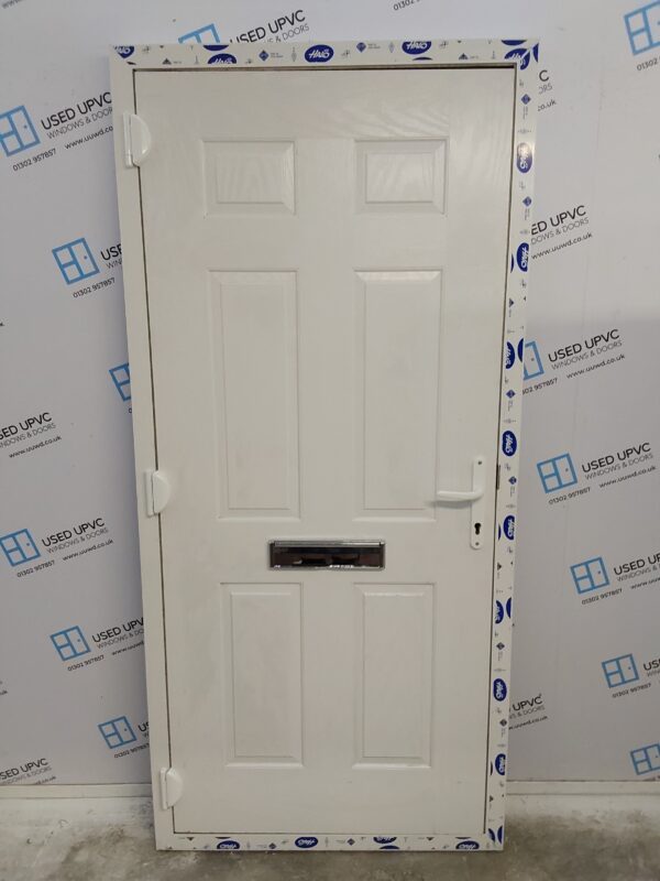 Brand New Black Composite Front Door 990mm x 2115mm ND119 - Image 2