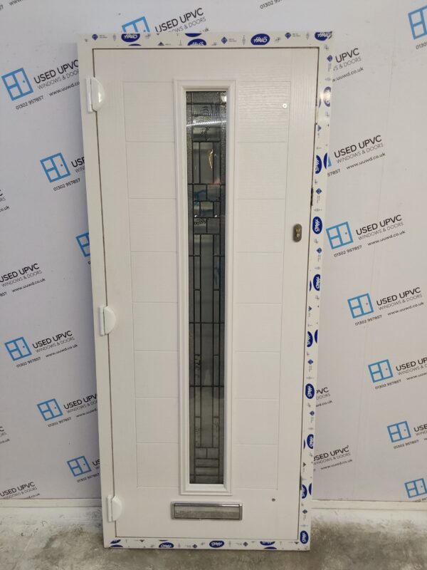 Brand New Anthracite Grey Composite Front Door 910mm x 2100mm ND120 - Image 2