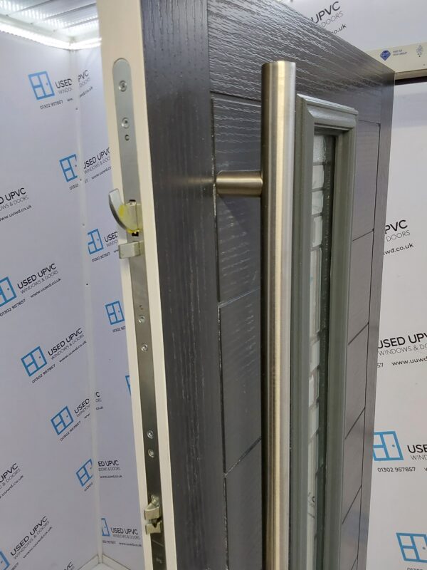 Brand New Anthracite Grey Composite Front Door 910mm x 2100mm ND120 - Image 4
