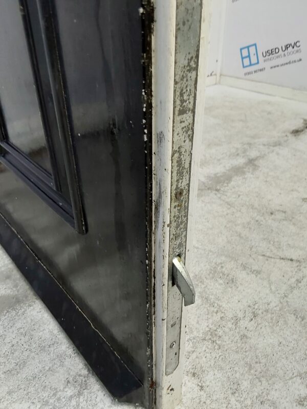 Used Black Composite Front Door 895mm x 2060mm 0323 - Image 8