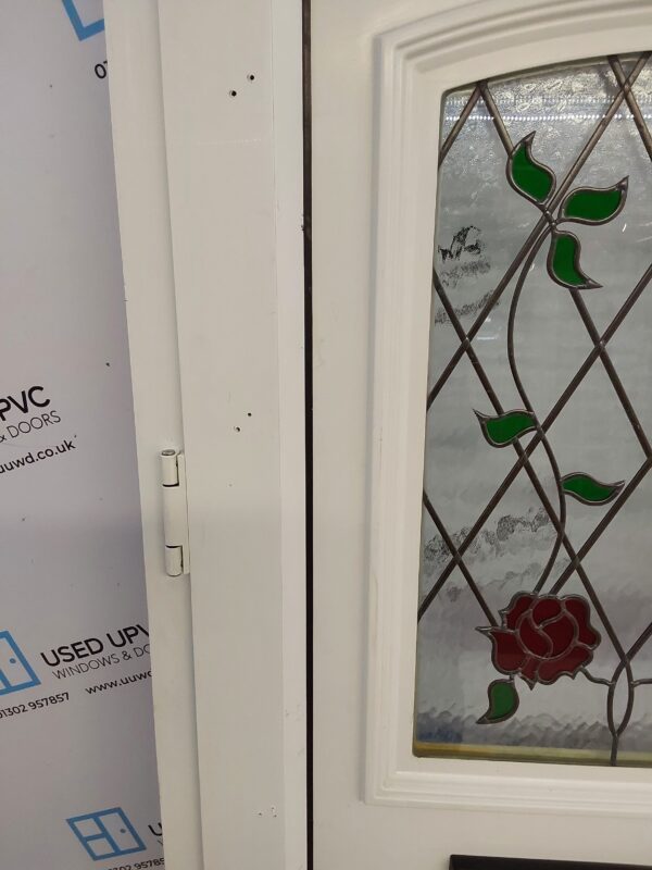 Used White Upvc Front Door 920mm x 2100mm 0718 - Image 4